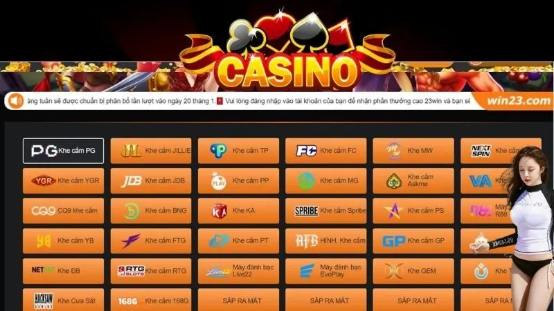 Chơi Casino 23win